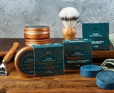 Balsamo Barba Solido  - Officina Naturae-Officina Naturae-balsamo barba,barba,corpo,cosmetico solido,detergente,uomo