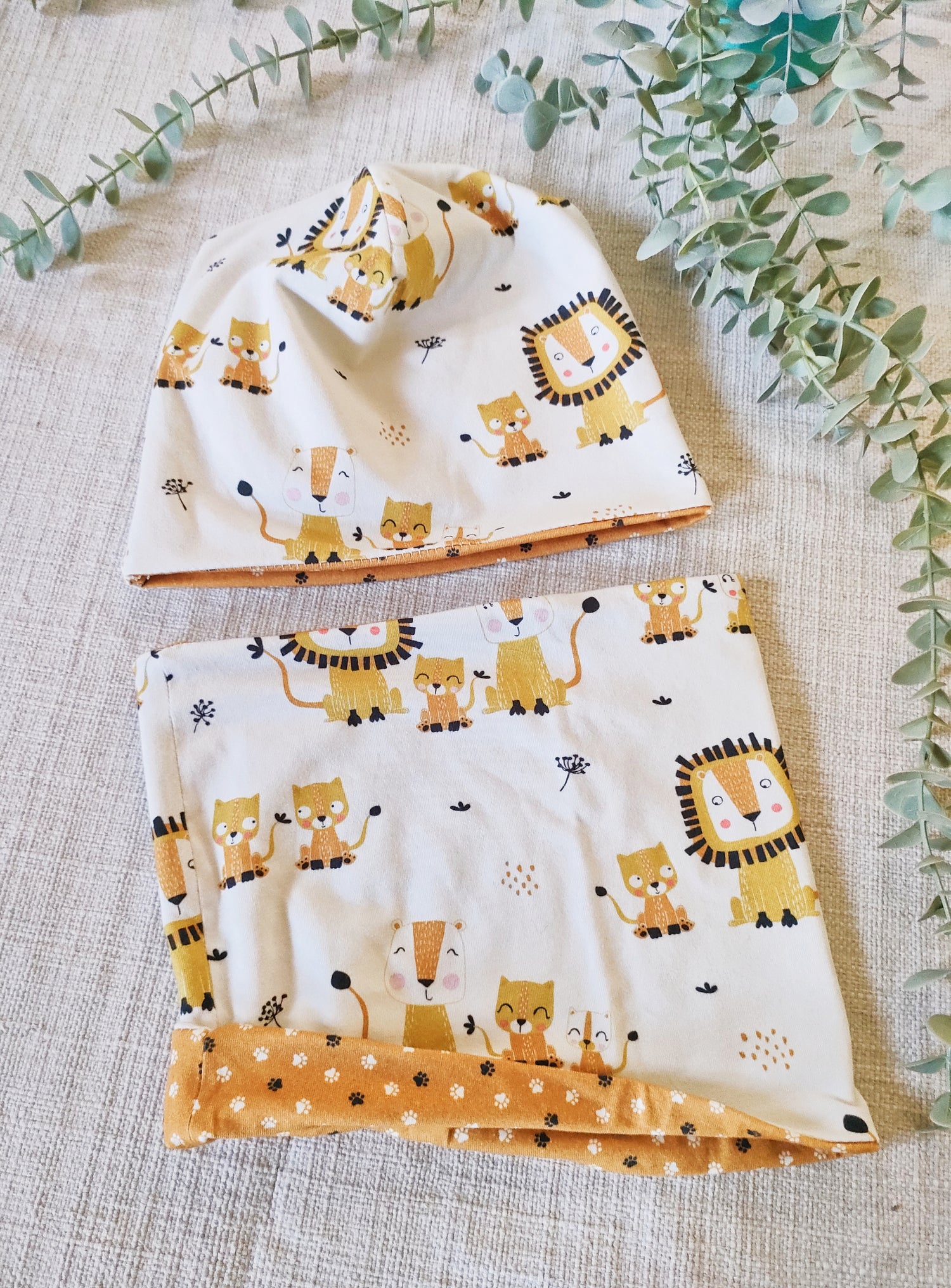 Set Cappello e Scaldacollo Bambini - Taglia 3-6 anni-Cilla le Petit Monde-bambini,cappello,scaldacollo