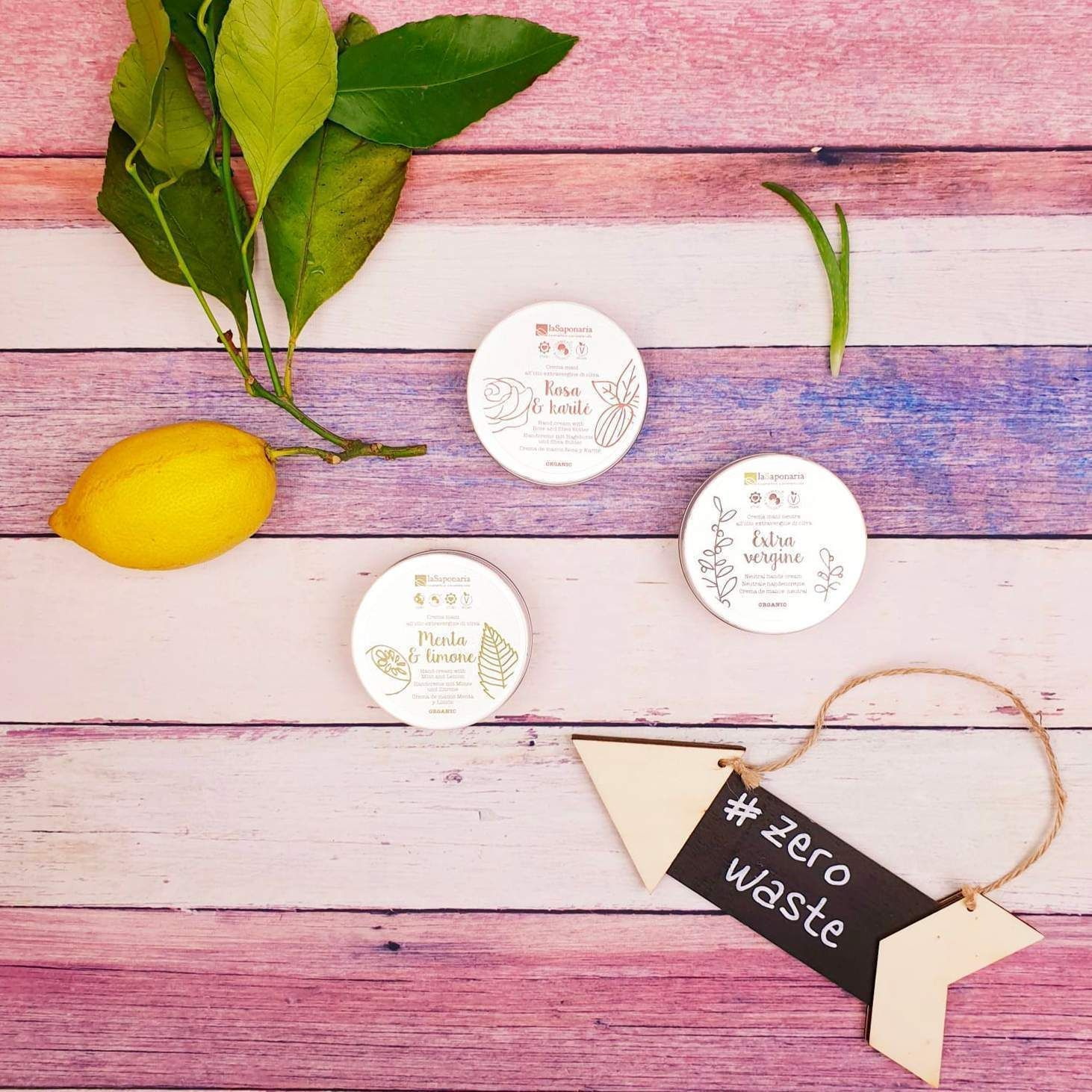 Crema Mani Menta e Limone - La Saponaria - Cilla Le Petit Monde 