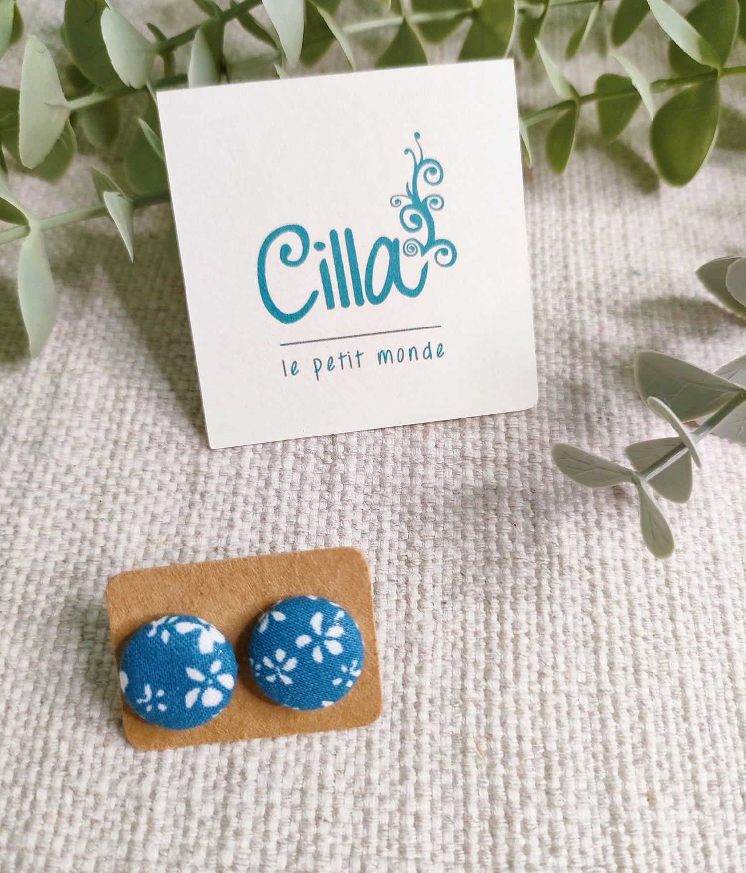 Orecchini a Bottone - Anthemis-Cilla le Petit Monde-anello,bijoux,orecchini,parure
